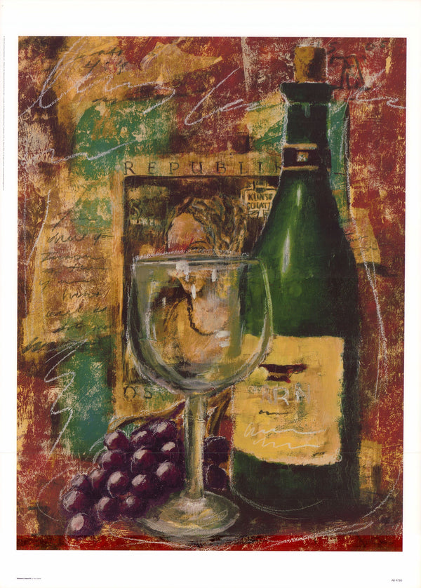 Vintner's Select III by Tara Gamel - 20 X 28 Inches (Art Print)