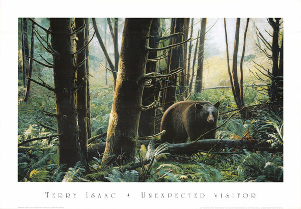 Unexpected Visitor, 1996 by Terry Isaac - 24 X 34 Inches (Art Print)