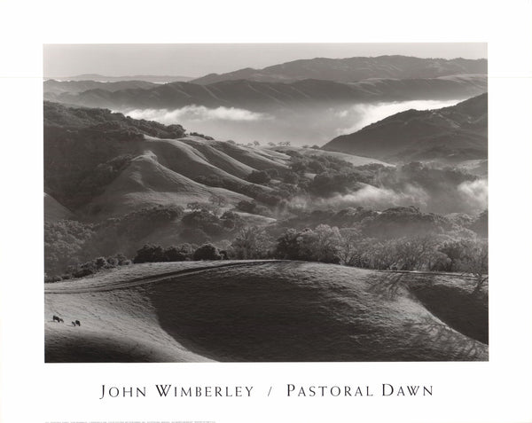 Pastoral Dawn, 1999 by John Wimberley - 24 X 30 Inches (Art Print)