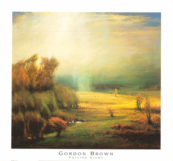 Falling Light by Gordon Brown - 26 X 28 Inches (Art Print)