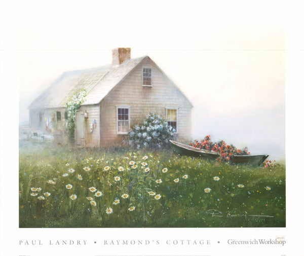 Raymond's Cottage by Paul Landry - 27 X 32 Inches (Art Print)