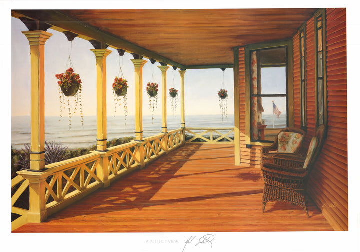 A Perfect View by Karl Soderlund - 27 X 38 Inches (Art Print)
