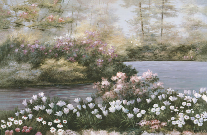Blooming Isle by Diane Romanello - 24 X 36 Inches (Art Print)