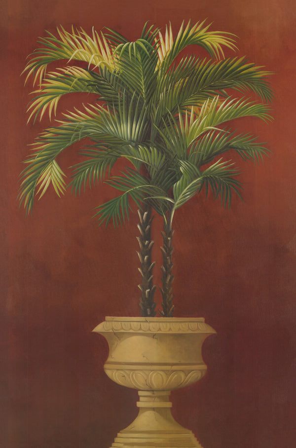 Potted Palm Red IV by Welby - 36 X 24 Inches (Art Print)