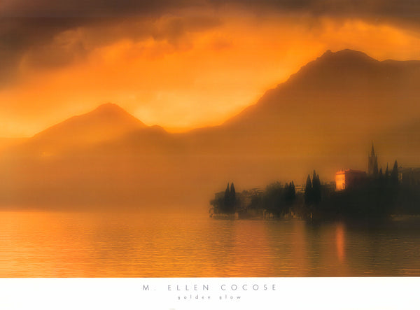 Golden Glow by M. Ellen Cocose - 27 X 36 Inches (Art Print)