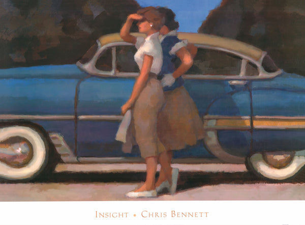 Insight by Chris Bennett - 27 X 36 Inches (Art Print)