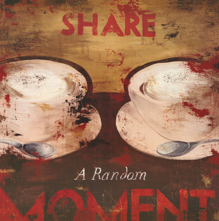 Share A Random Moment by Rodney White - 24 X 24 Inches (Art Print)