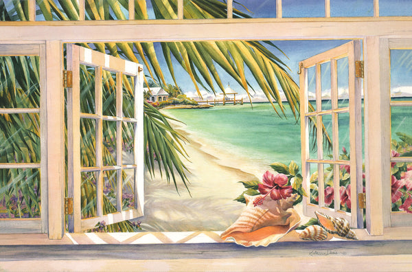 Room with a View by Kathleen Denis - 24 X 36 Inches (Art Print)