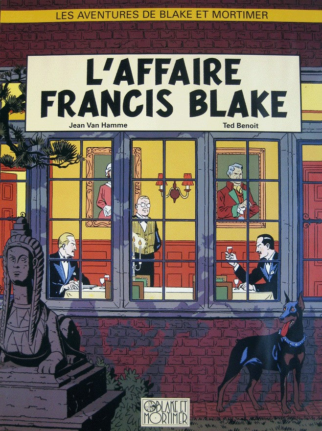 L'affaire Francis Blake by Blake et Mortimer - 24 X 32 Inches (Art Print)