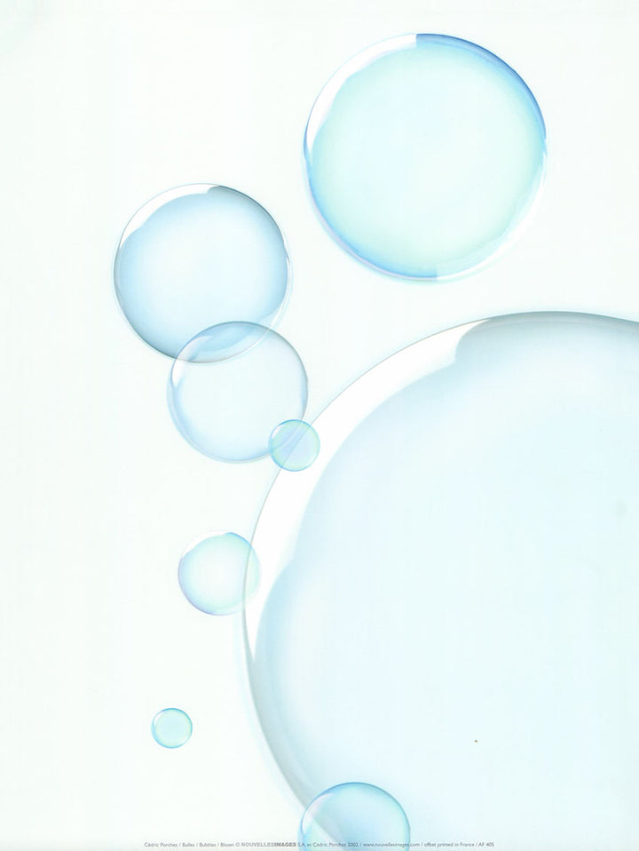 Bubbles by Cédric Porchez - 12 X 16 Inches (Art Print)