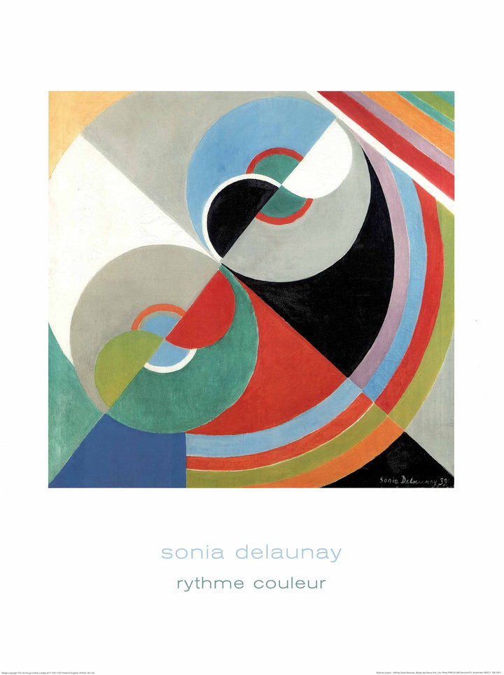 Rythme Couleur, 1939 by Sonia Delaunay - 24 X 32 Inches (Art Print)