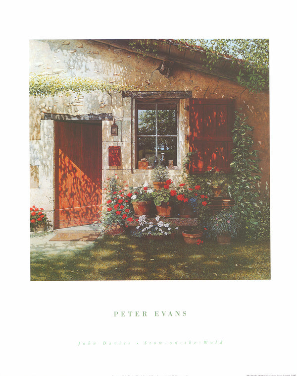 The Studio, Petit Mas by Peter Evans - 16 X 20 Inches (Art Print)