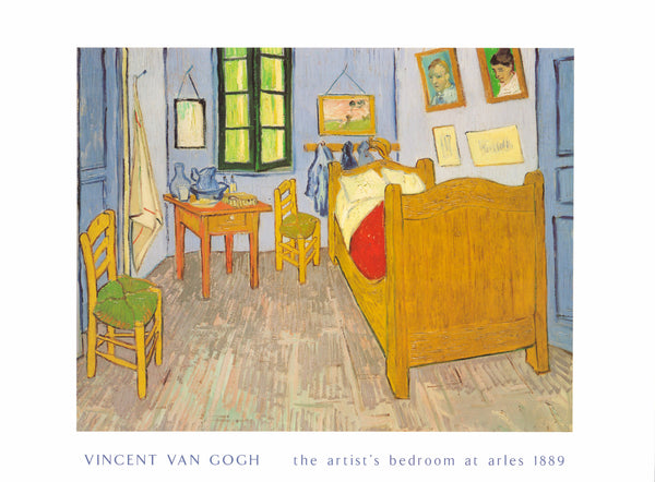 The Artist’s Bedroom at Arles, 1889 by Vincent Van Gogh - 24 X 32 Inches (Art Print)