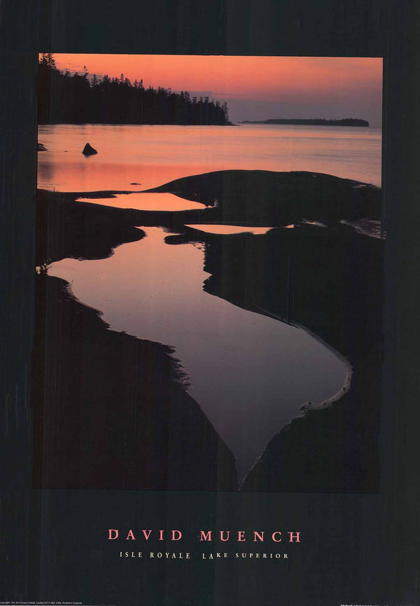 Isle Royale, Lake Superior by David Muench - 20 X 28 Inches (Art Print)