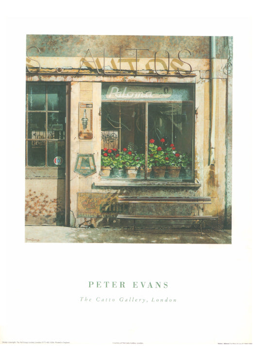 Autos, Aignan by Peter Evans- 12 X 15 Inches (Art Print).