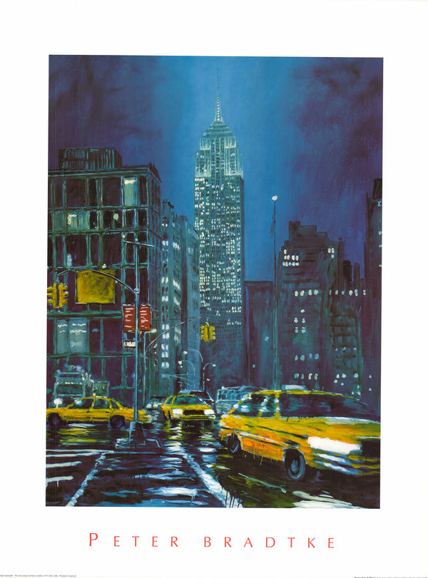Empire State Building by Peter Bradtke - 20 X 28 Inches (Art Print)