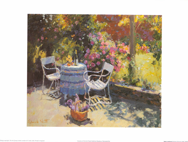 Wine and Roses by Edward Noott - 12 X 16 Inches (Art Print)