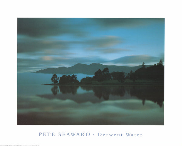 Derwent Water by Pete Seaward - 16 X 20 Inches (Art Print)