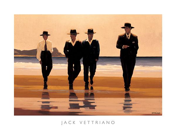 The Billy Boys by Jack Vettriano - 24 X 32 Inches (Art Print)