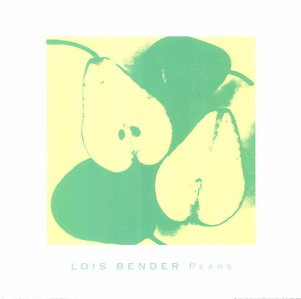 Pears by Lois Bender - 16 X 16 Inches (Art Print)