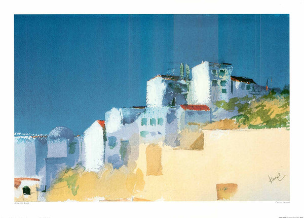 Greek Height by Annette Kane - 20 X 28 Inches (Art Print)
