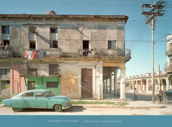 Corner of Santa Trene and Santos Suarez, Havana by Robert Polidori - 24 X 32 Inches (Art Print)