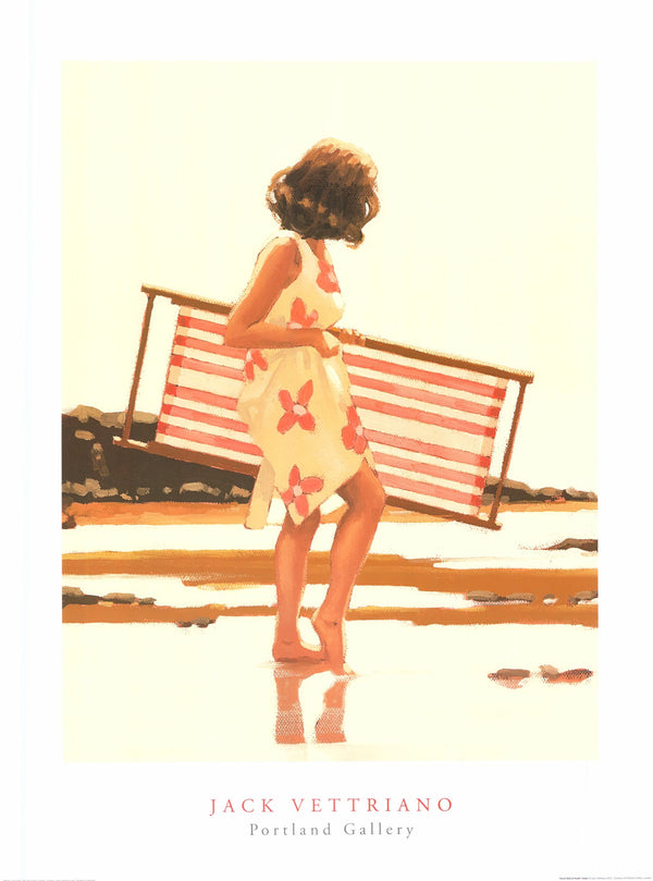 Sweet Bird of Youth (Study) by Jack Vettriano - 24 X 32 Inches (Offset Lithograph)