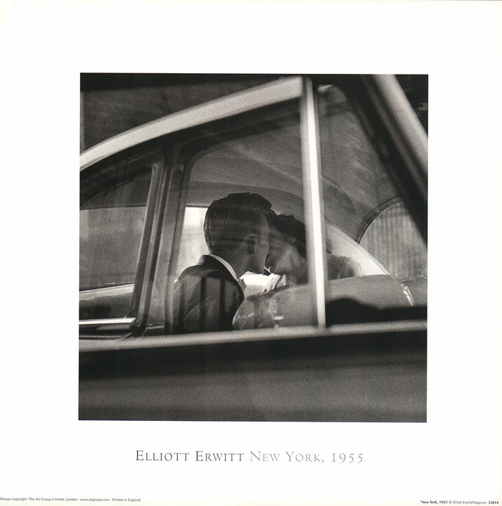 New York, 1955 by Elliott Erwitt - 16 X 16 Inches (Art Print)