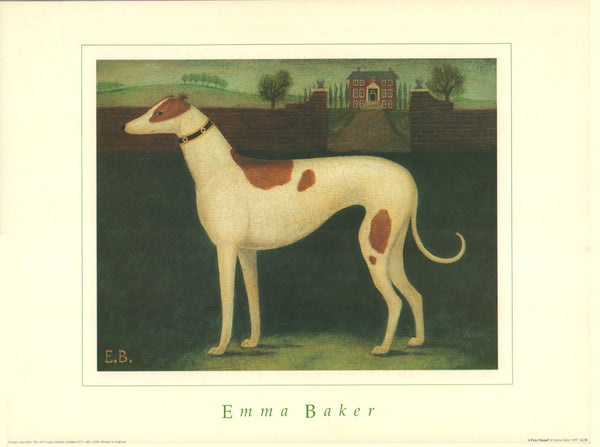 A Prize Hound by Emma Baker - 12 X 16 Inches (Art Print).