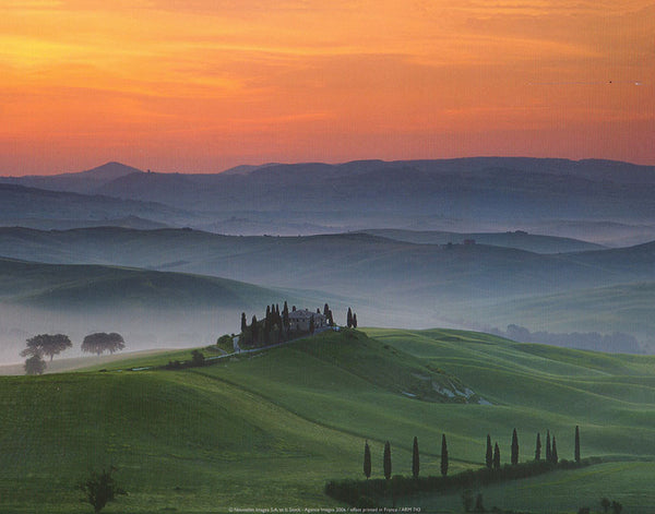 Tuscany by IT Stock  - 10 X 12 Inches (Art Print)