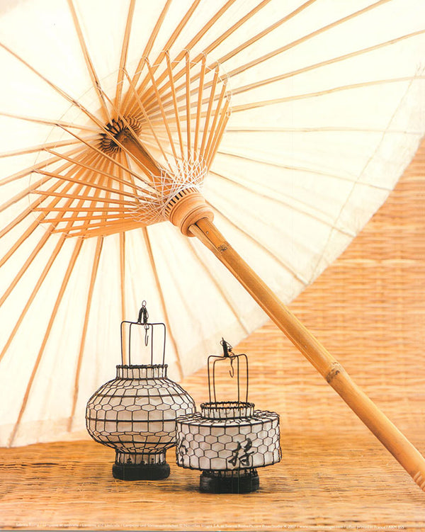 Lanterns and Umbrella by Sabrina Rothe - 10 X 12 Inches (Art Print)