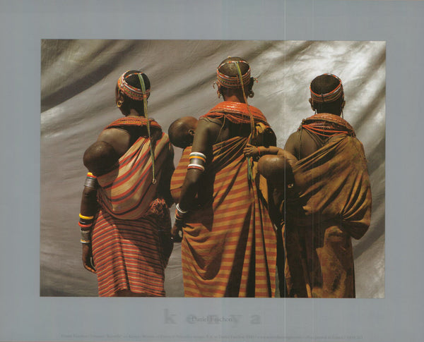 Femmes Rendille au Kenya by Daniel Fauchon - 10 X 12 Inches (Art Print)