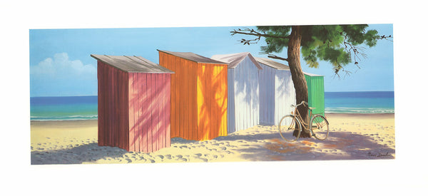 The Cabins by Henri Deuil - 9 X 20 Inches (Art Print)