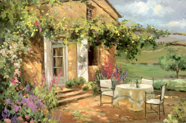 Vineyard Villa by Allayn Stevens - 24 X 36 Inches (Art Print)