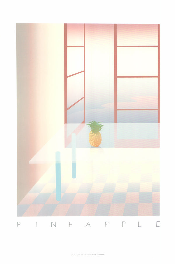 Pineapple 1985 by King Posters - 20 X 30 Inches (Lithograph)