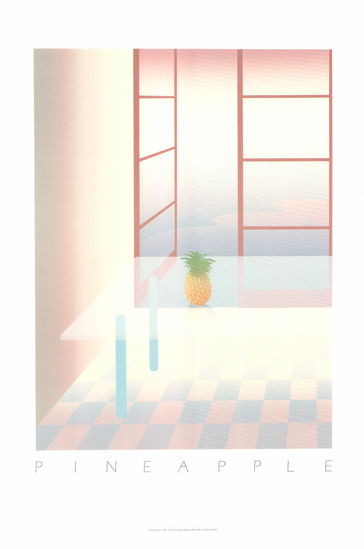 Pineapple 1985 by King Posters - 20 X 30 Inches (Lithograph)
