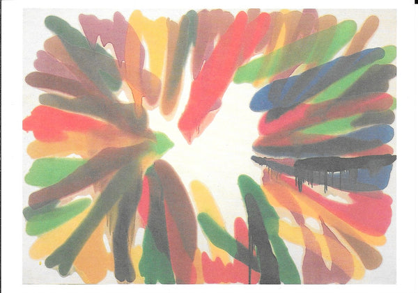 Aleph Series VII by Morris Louis - 4 X 6 Inches (10 Postcards)