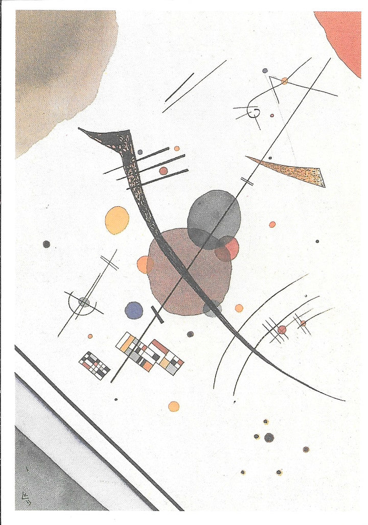 Aquarelle, 1923 by Wassily Kandinsky - 4 X 6 Inches (10 Postcards)