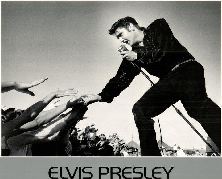 Elvis Presley by Roger Marshutz - 24 X 30 Inches (Art Print)
