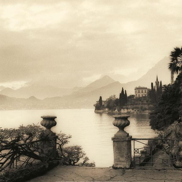 Villa Monastero, Lago di Como by Alan Blaustein - 24 X 24 Inches (Art Print)