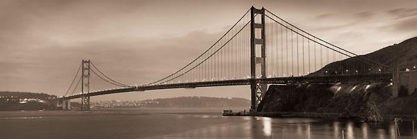 Golden Gate Bridge II by Alan Blaustein - 12 X 36 Inches (Art Print)