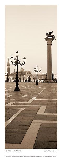 Piazza San Marco No. 2 by Alan Blaustein - 10 X 24 Inches (Art Print)