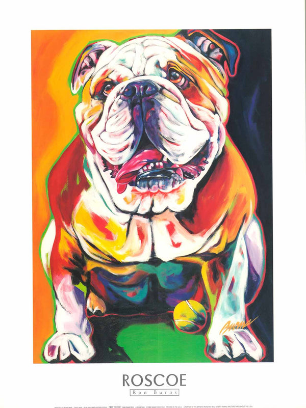 Roscoe by Ron Burns - 18 X 24 Inches (Art Print)