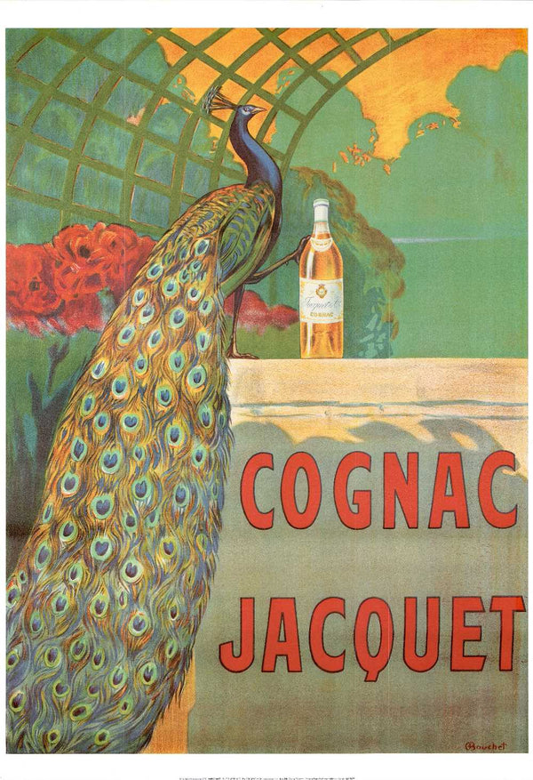 Cognac Jacquet by Camille Bouchet - 28 X 40 inches (Vintage Art Print)