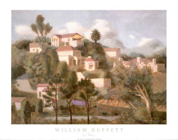 Los Altos by William Buffett - 27 X 34 Inches (Art Print)