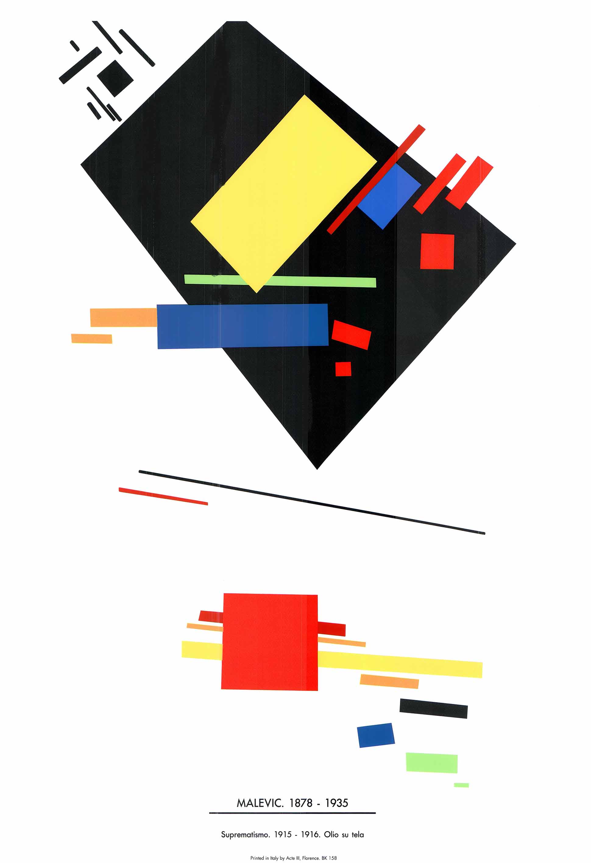 Super Matsim Kazimir Malevich Suprematism Artwork