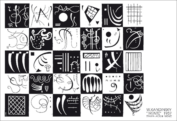 Trente, 1937 by Wassily Kandinsky - 28 X 40 Inches (Silkscreen / Sérigraphie)