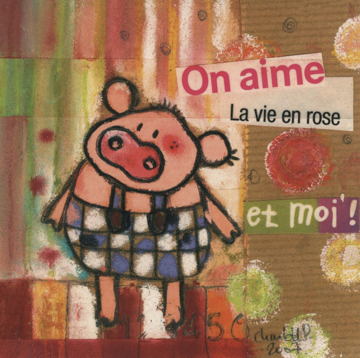 La Vie en Rose by Charlotte P. - 6 X 6 Inches (10 Postcards)