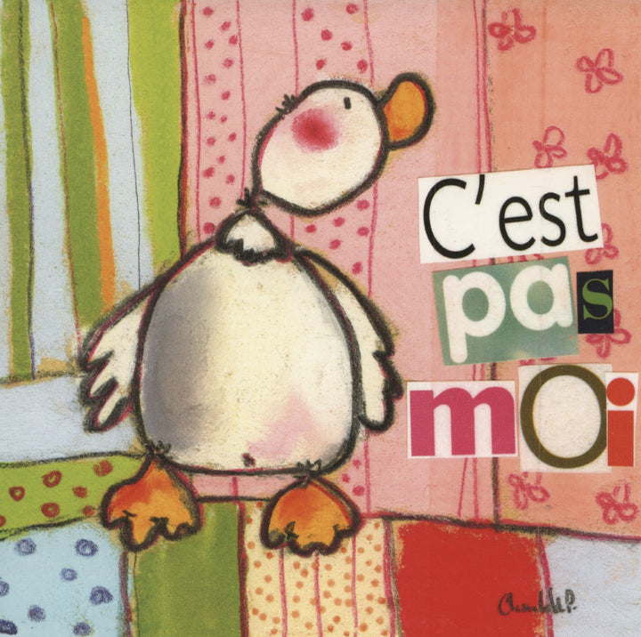 C'est pas Moi by Charlotte P. - 6 X 6 Inches (10 Postcards)