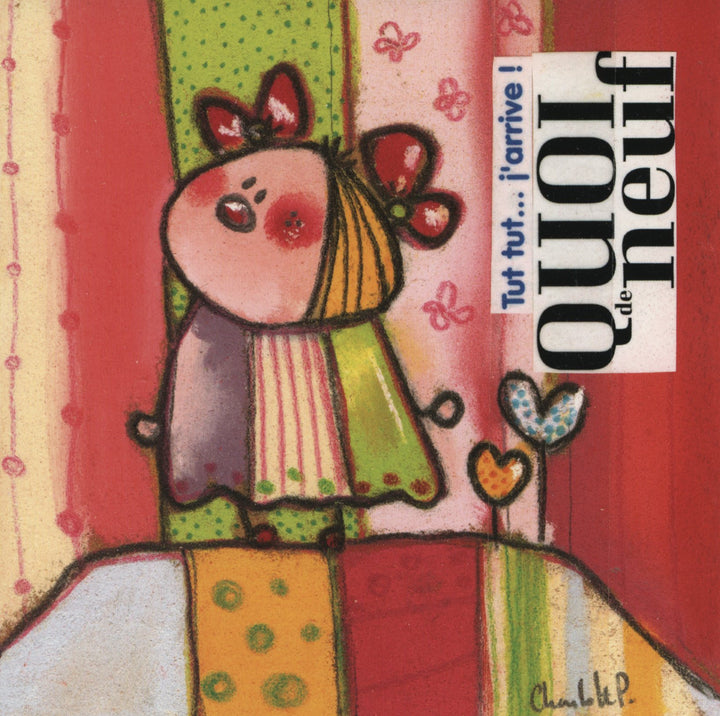 Quoi de Neuf by Charlotte P. - 6 X 6 Inches (10 Postcards)